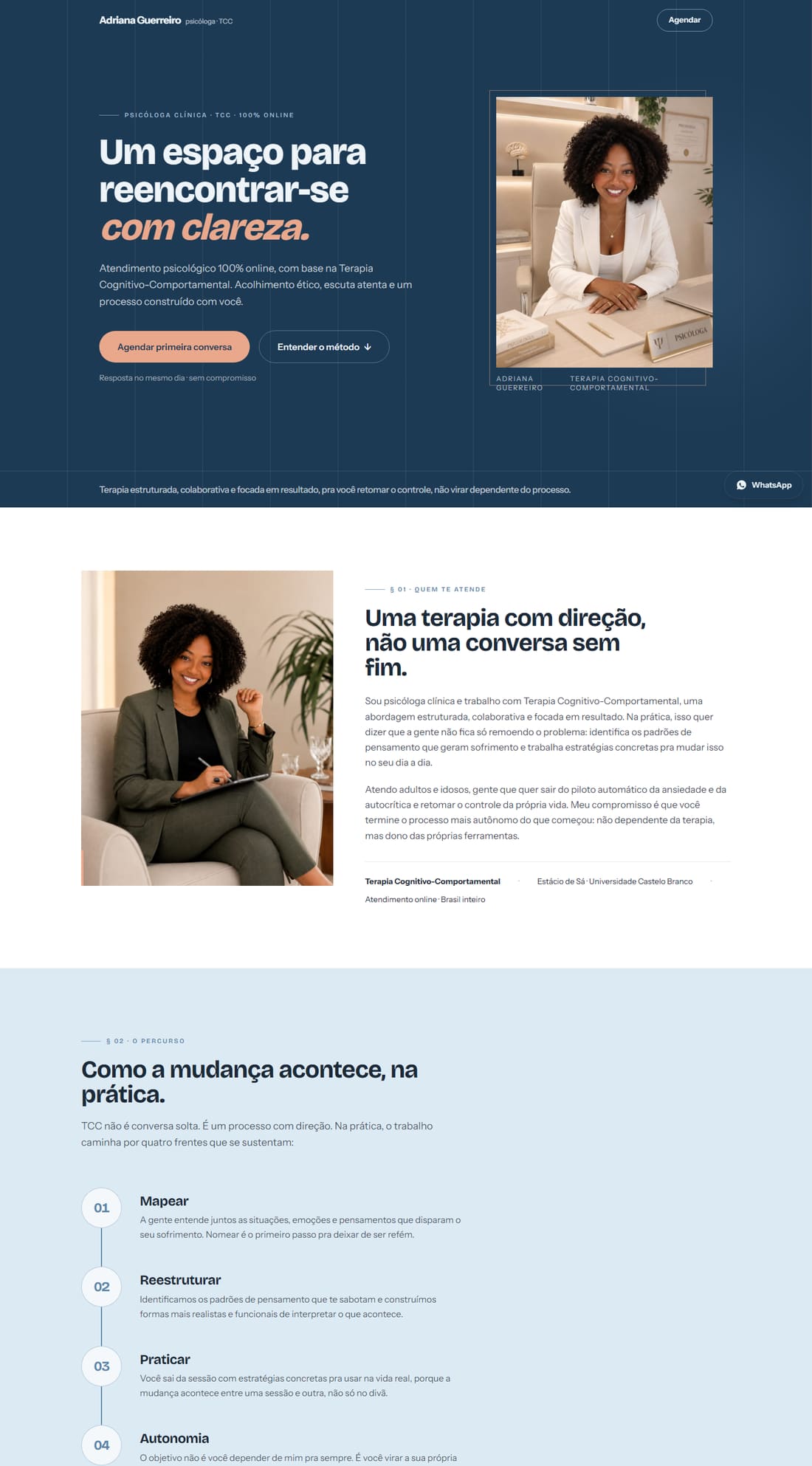 Site de Adriana Guerreiro