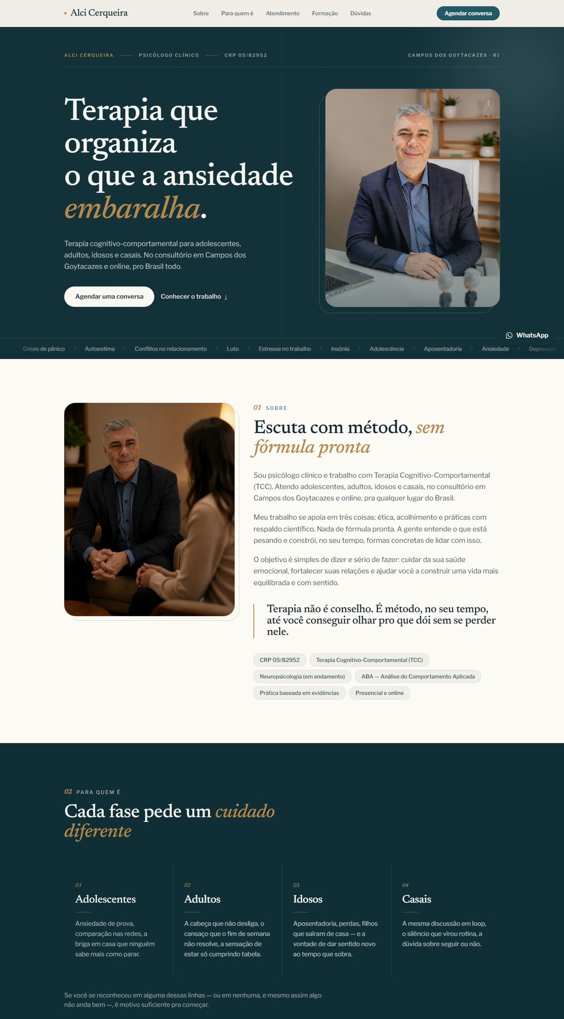 Site de Alci Cerqueira