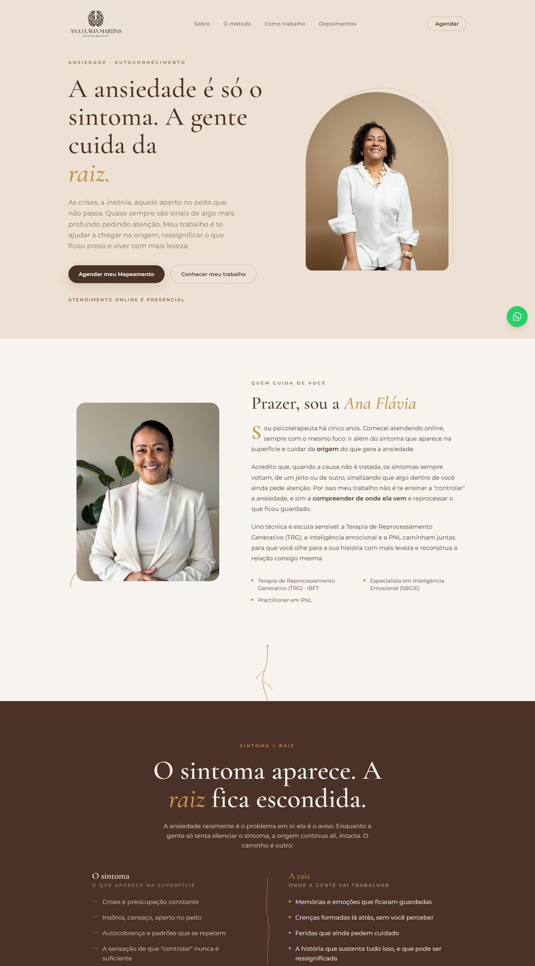 Site de Ana Flávia Martins