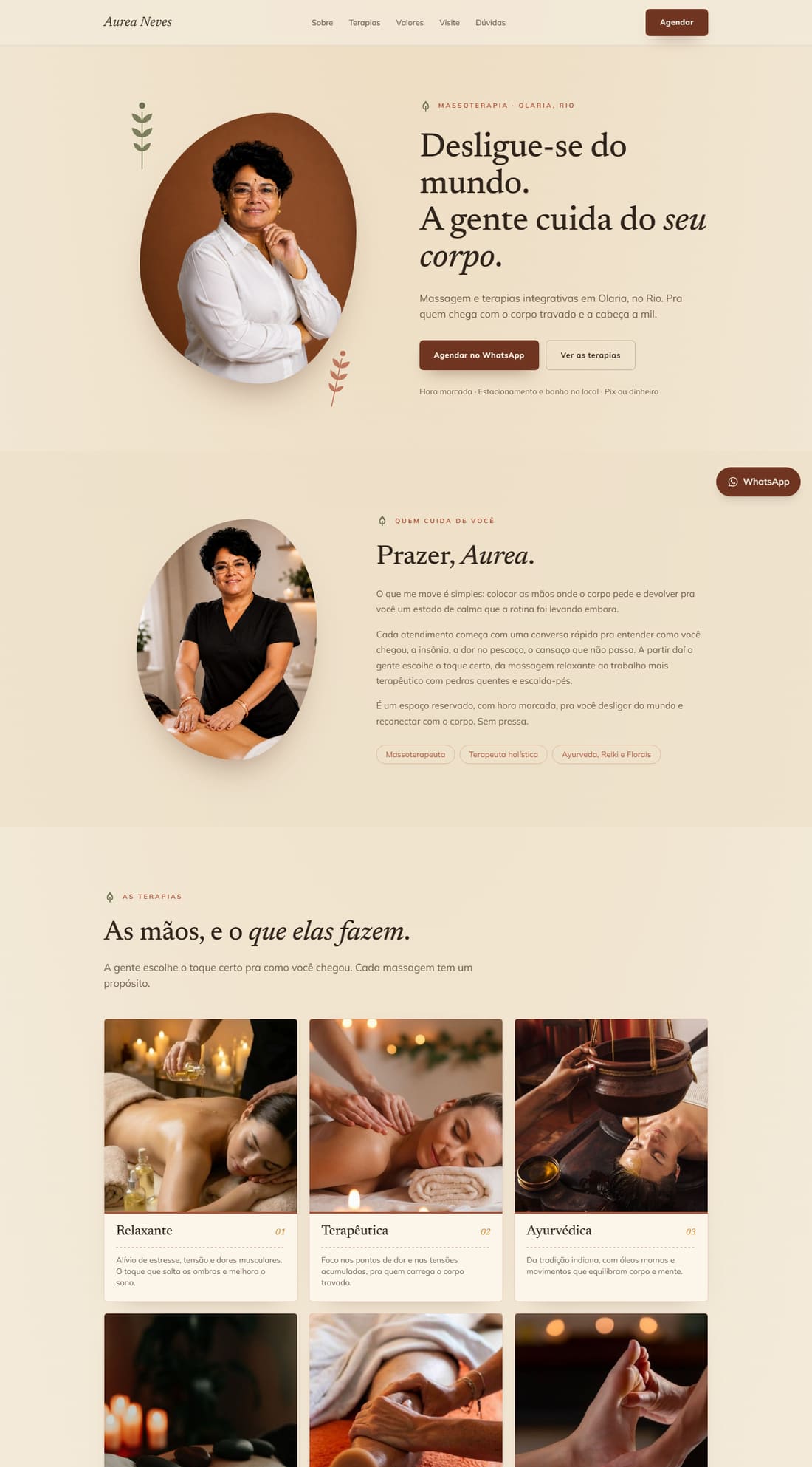 Site de Aurea Neves