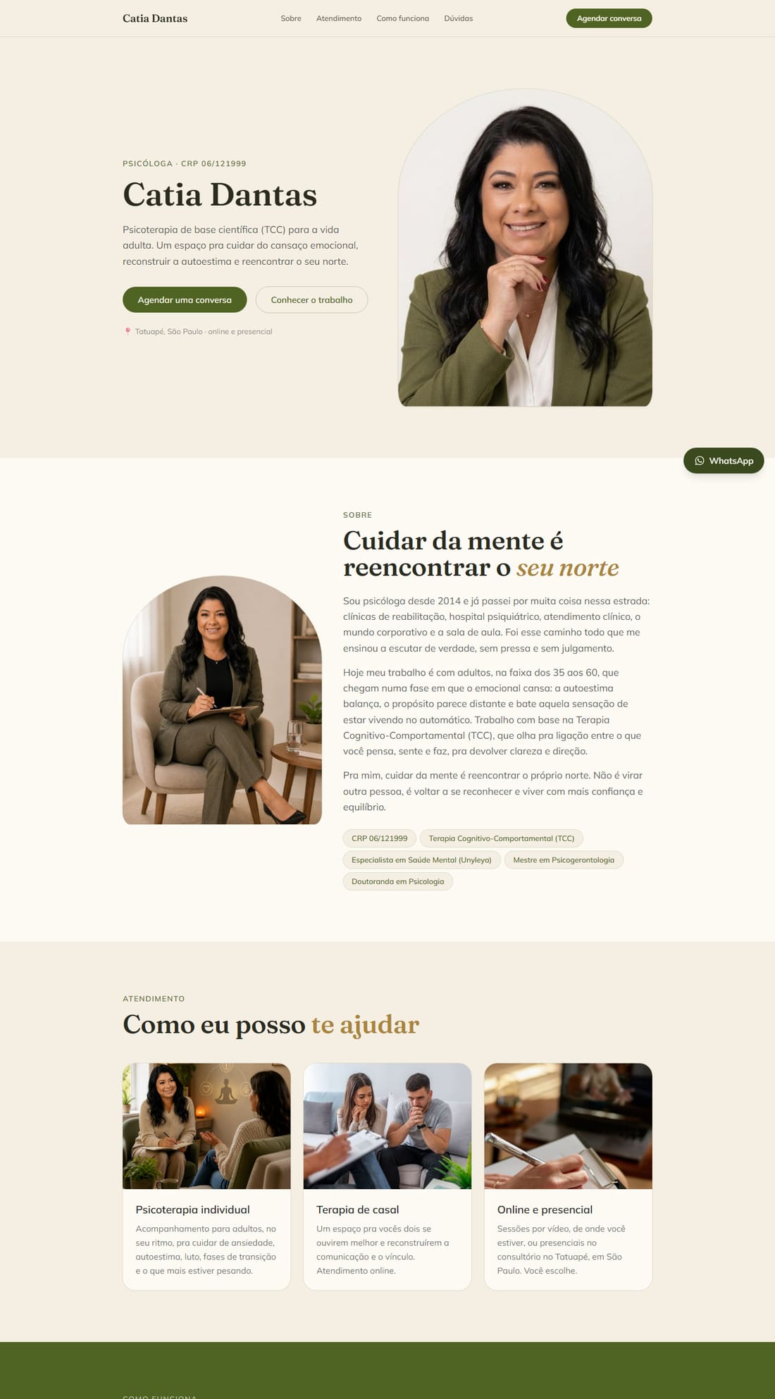 Site de Catia Dantas