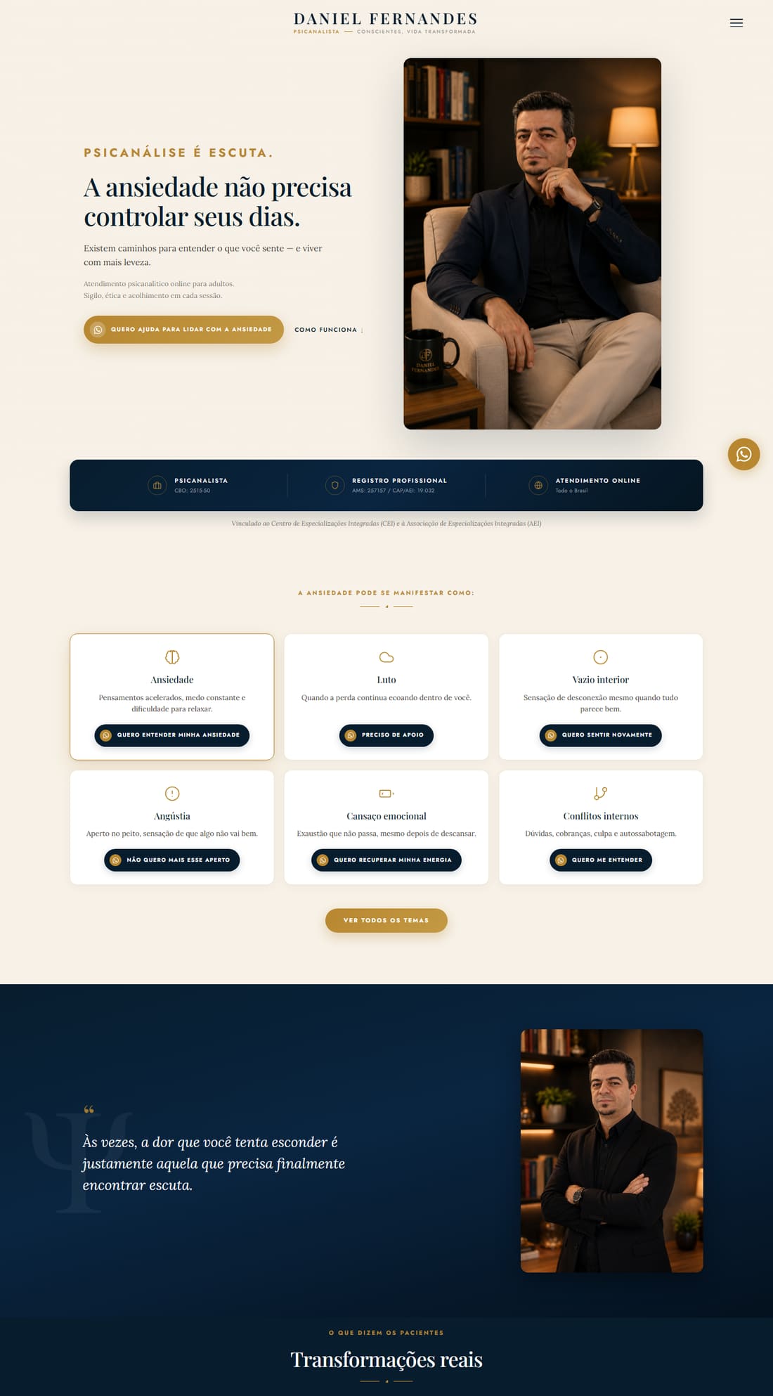 Site de Daniel Fernandes