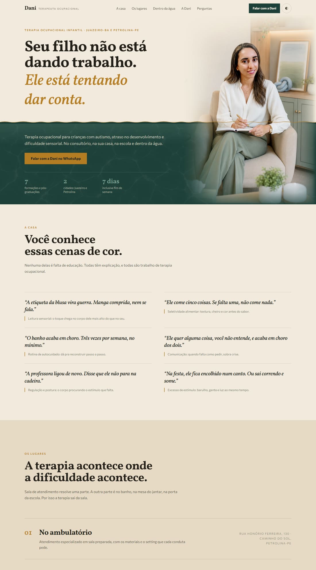 Site de Daniela Monteiro