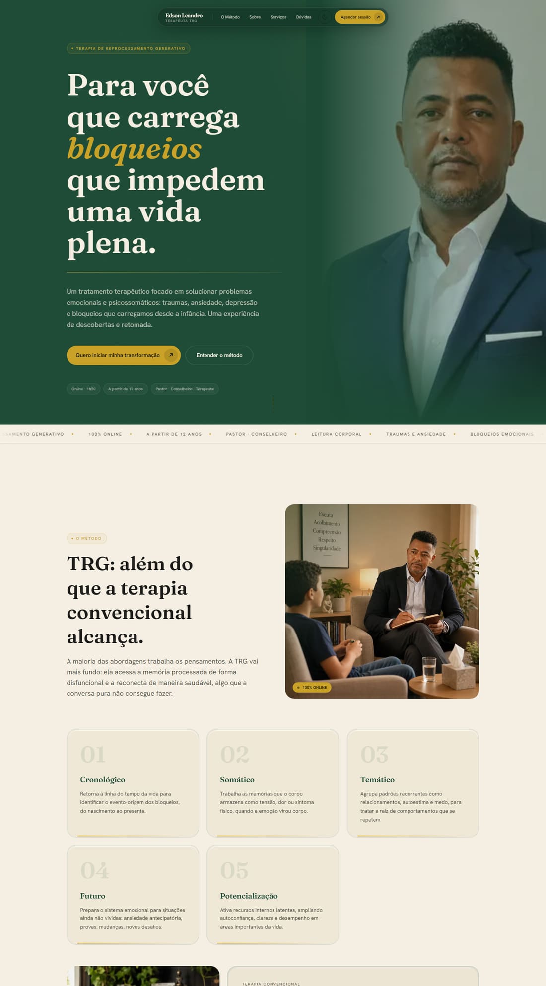 Site de Edson Leandro