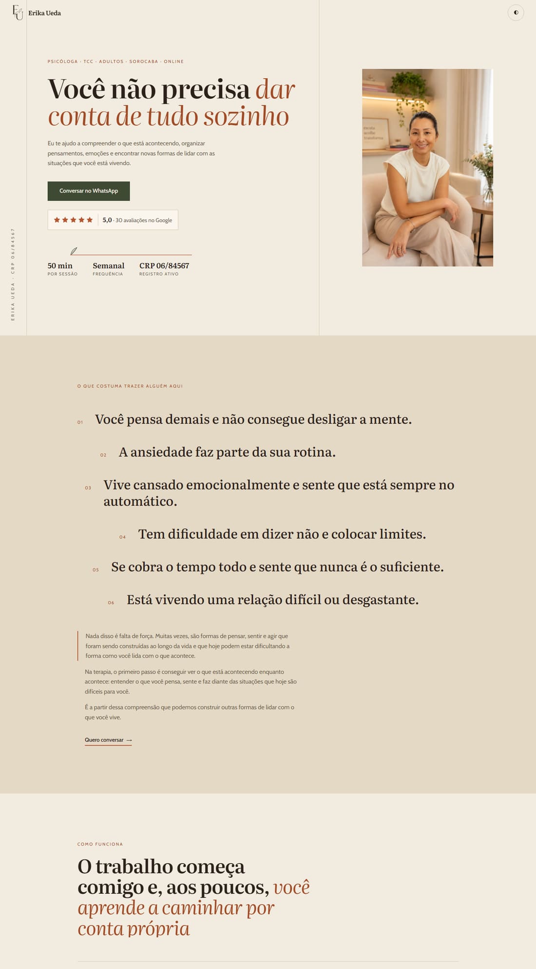Site de Erika Ueda