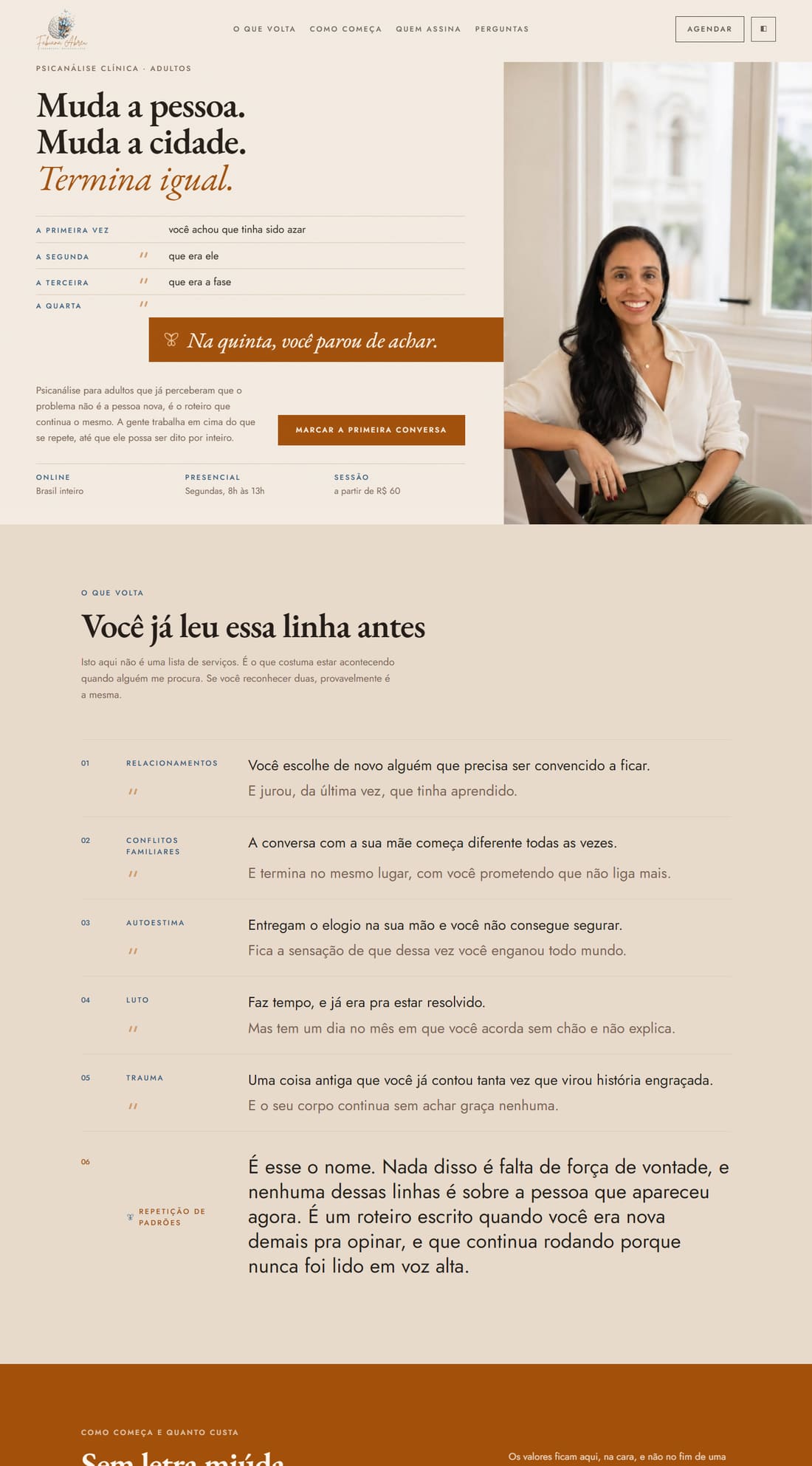 Site de Fabiana Abreu
