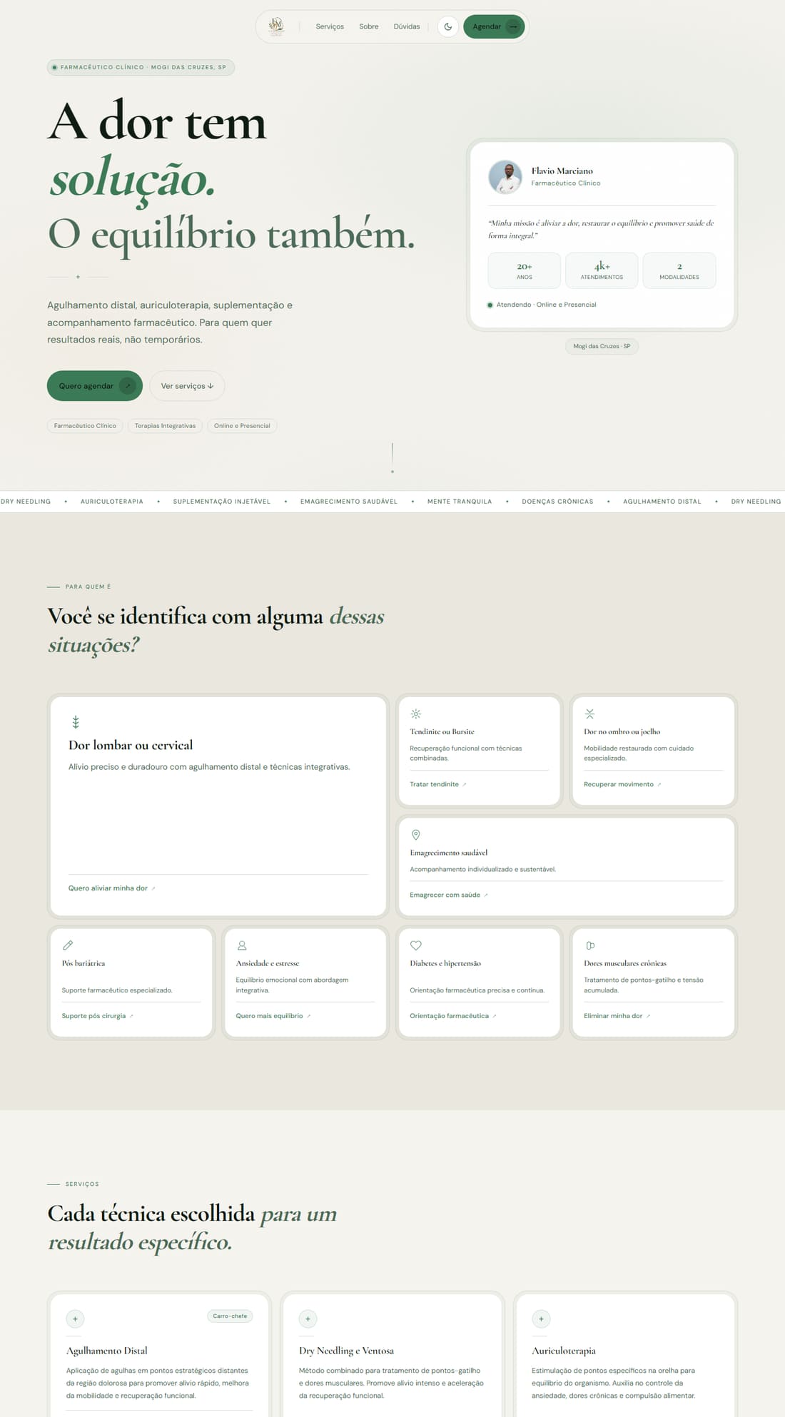 Site de Flavio Marciano