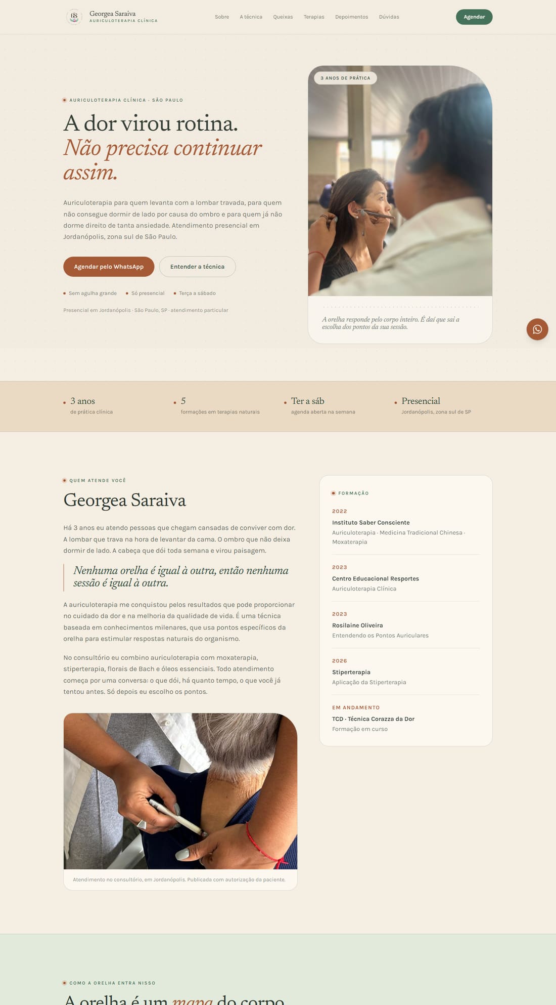 Site de Georgea Saraiva