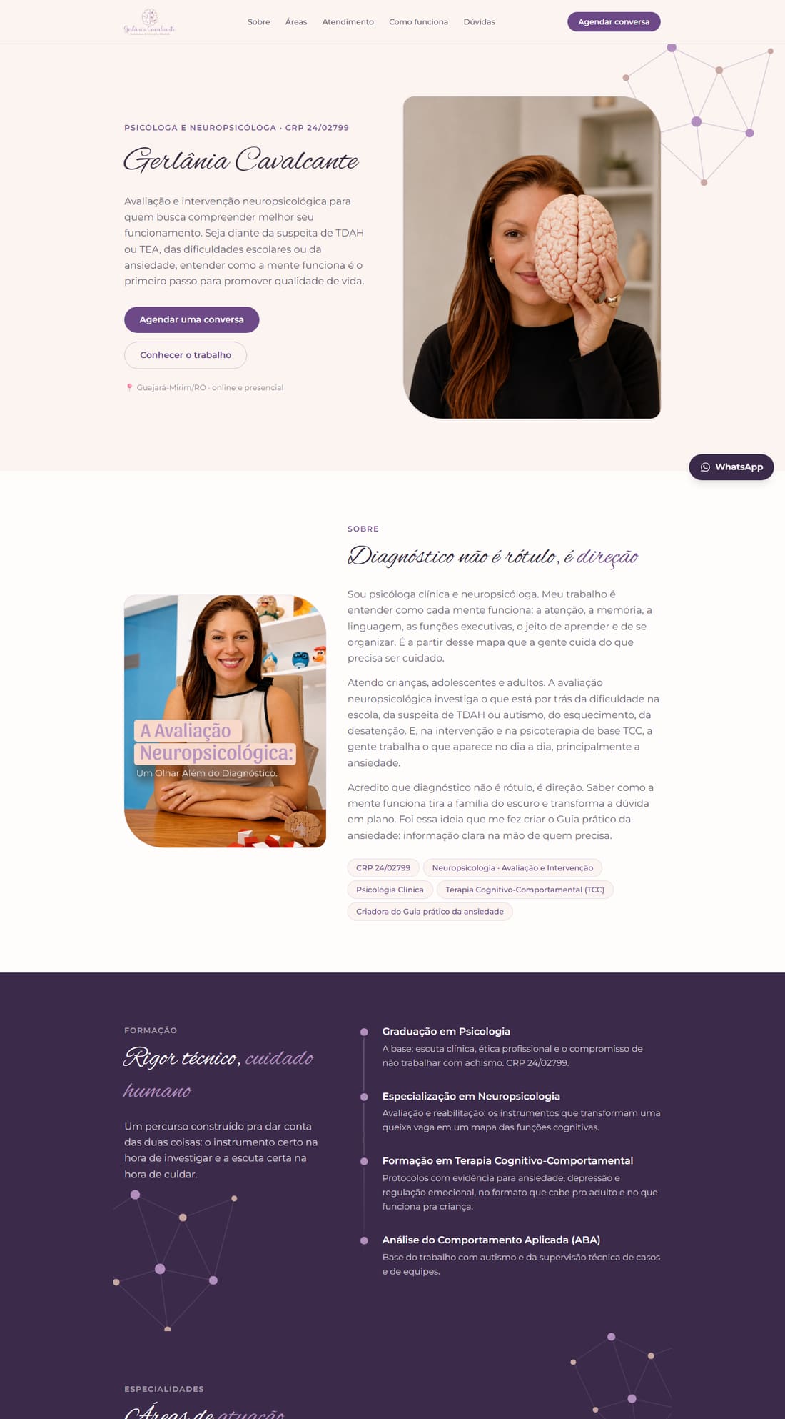 Site de Gerlânia Cavalcante
