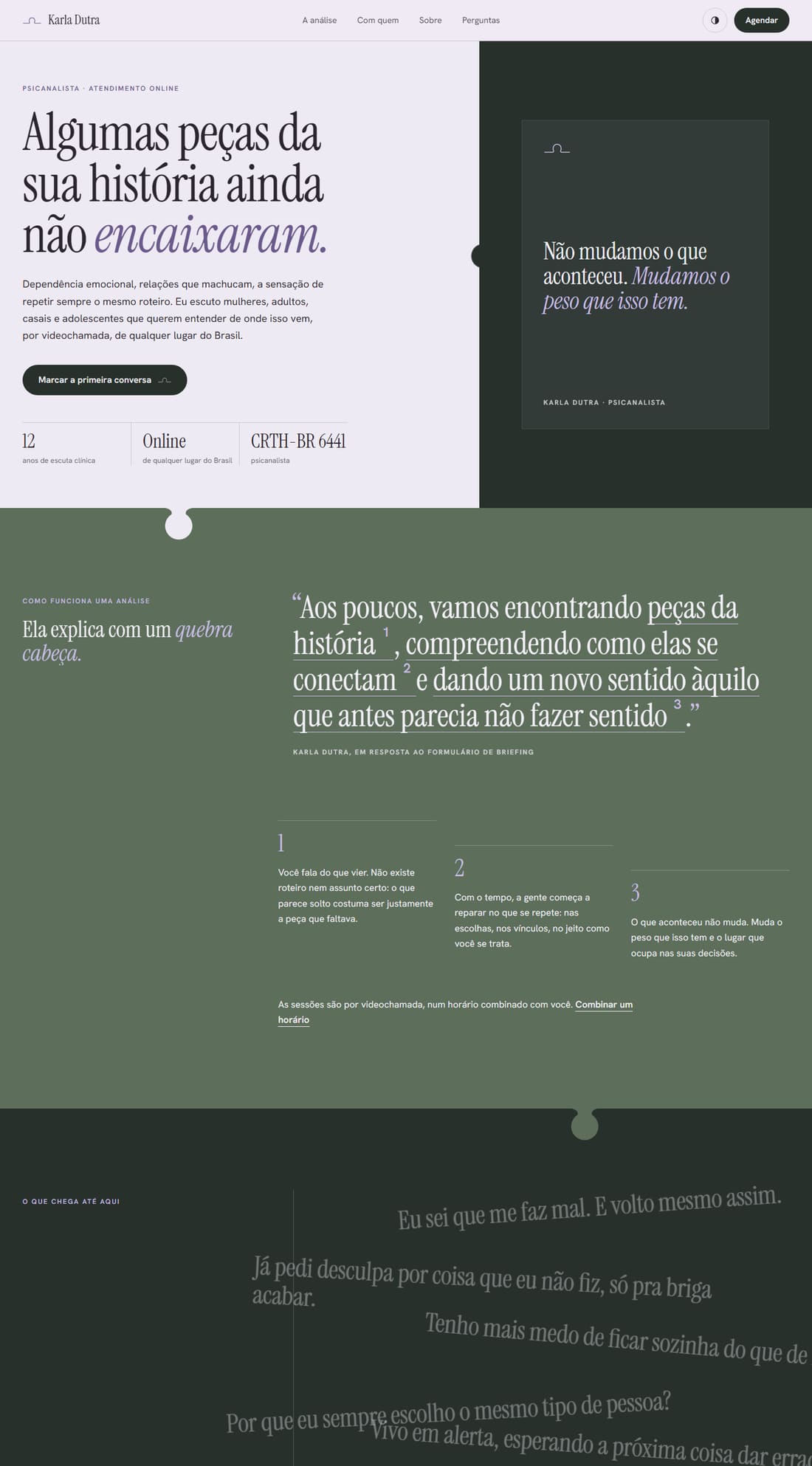 Site de Karla Dutra