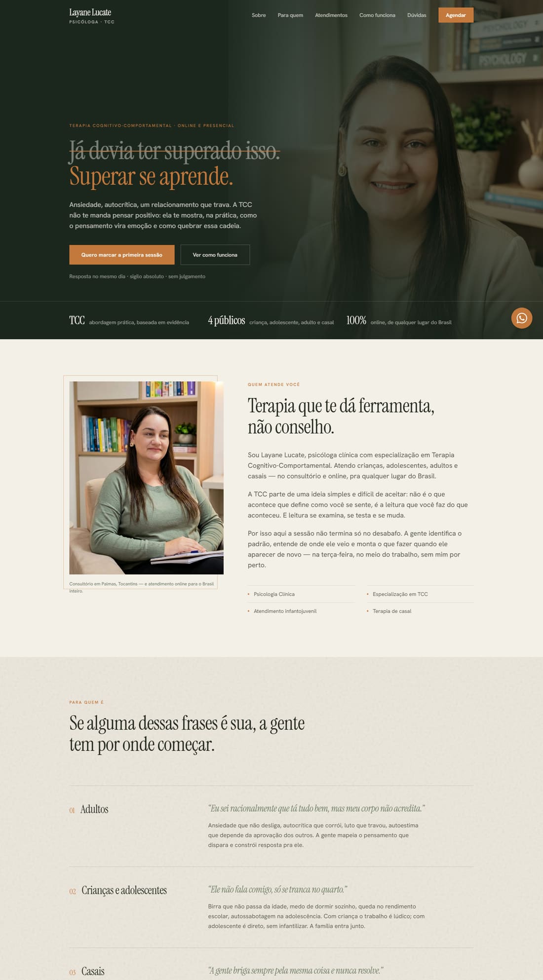 Site de Layane Lucate
