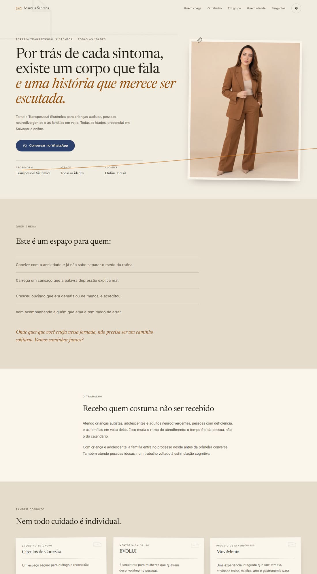 Site de Marcela Santana