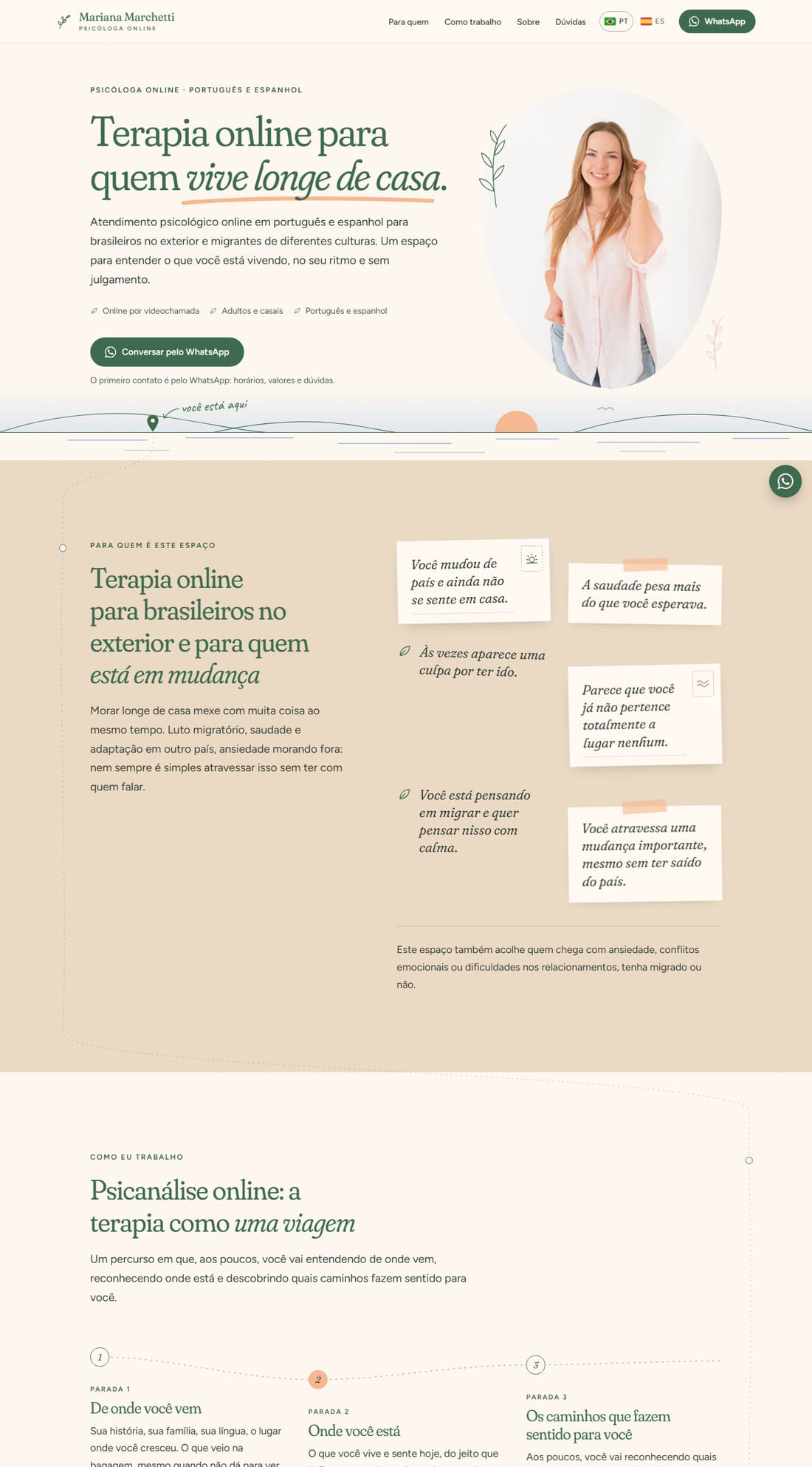 Site de Mariana Marchetti
