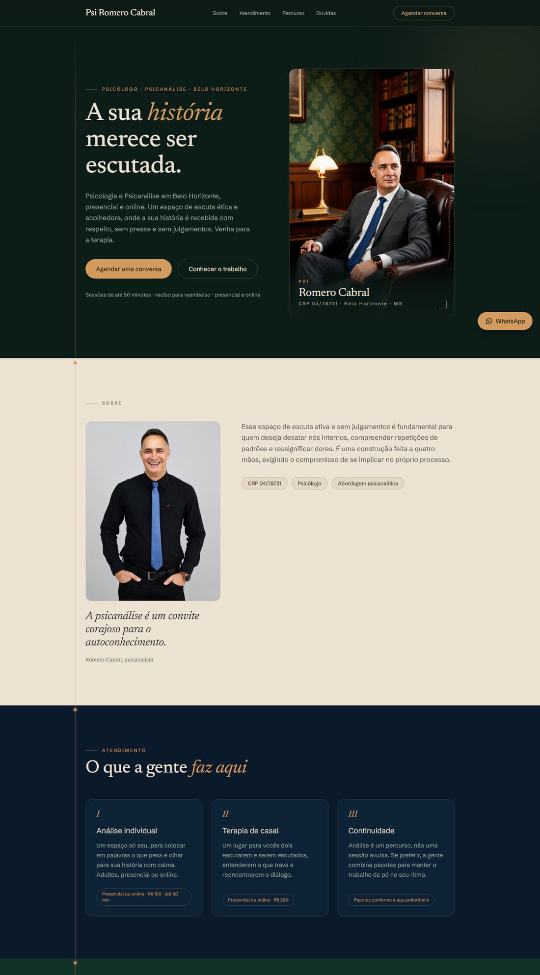 Site de Romero Cabral