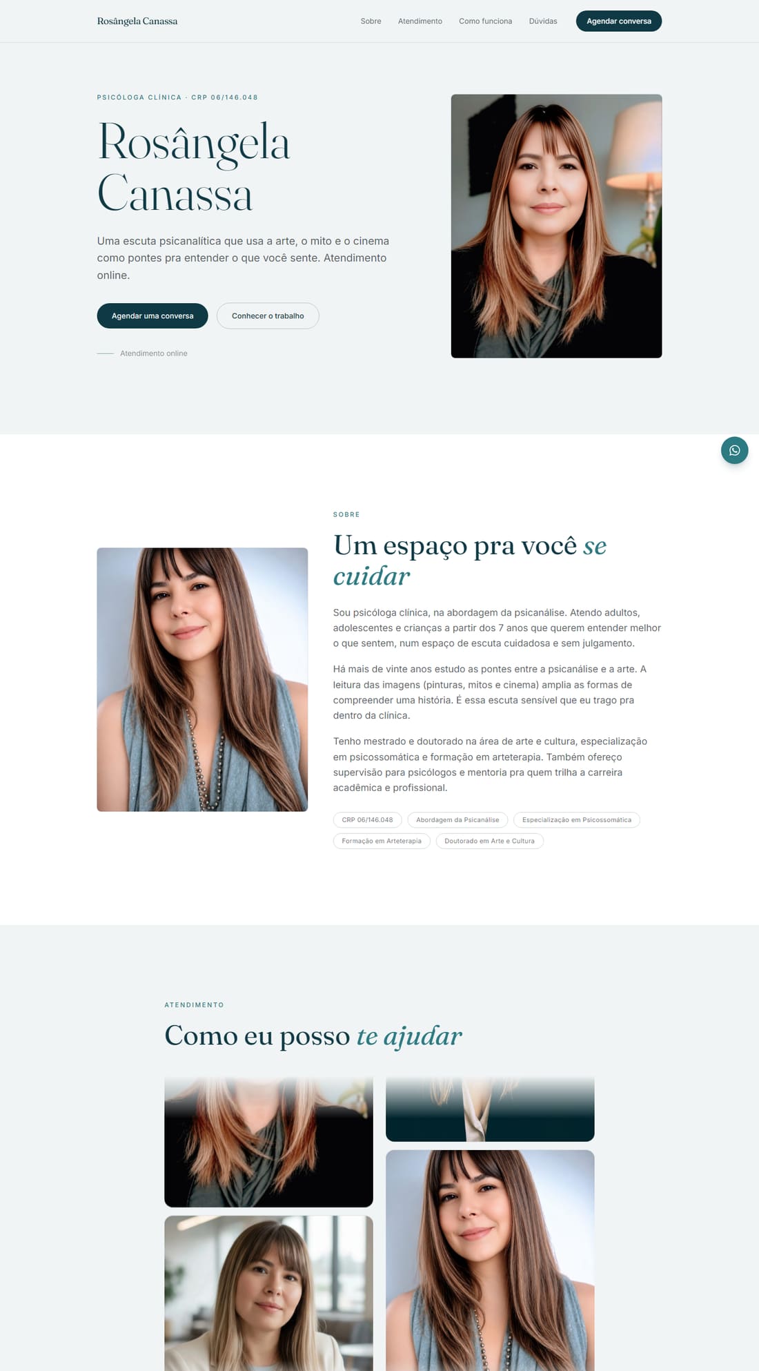 Site de Rosângela Canassa