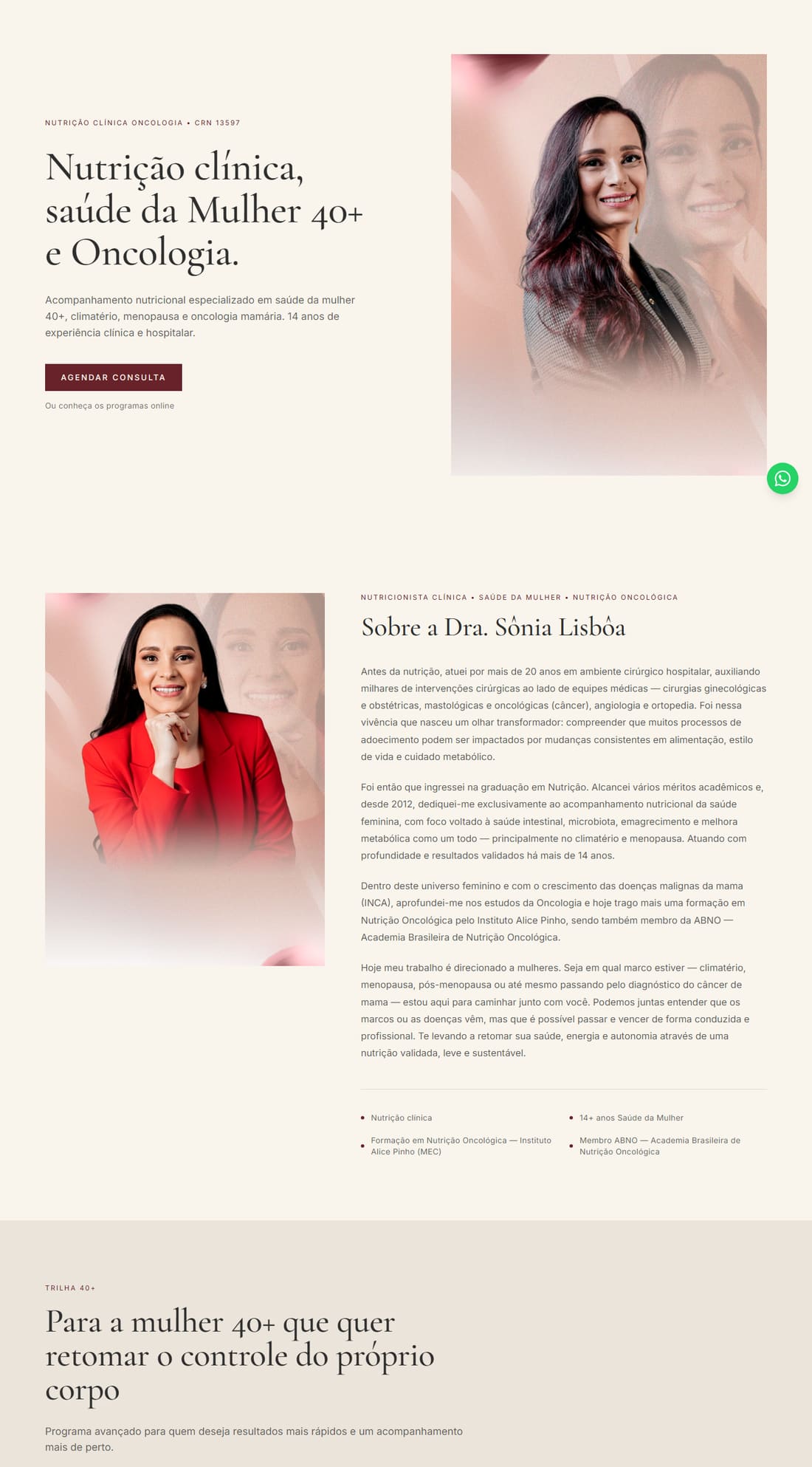 Site de Sônia Lisbôa
