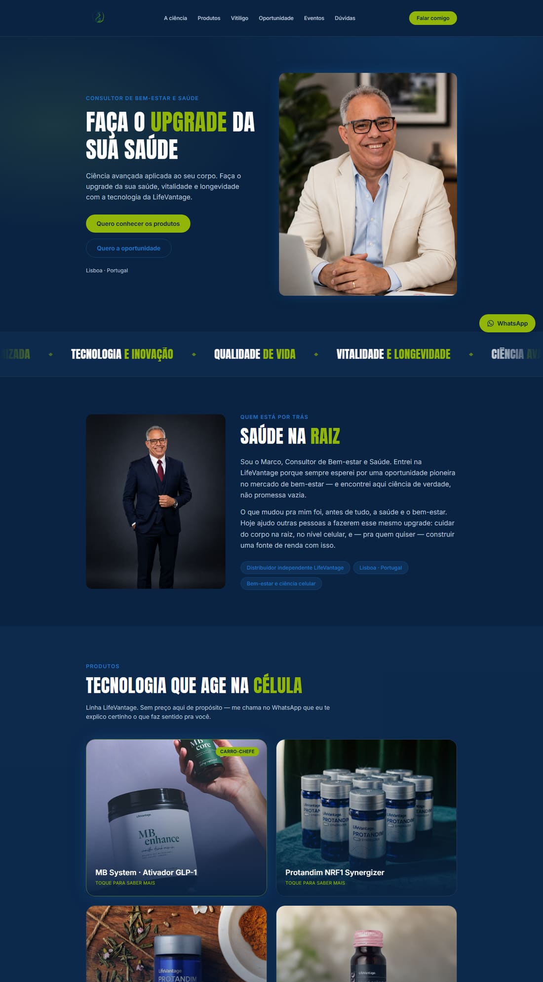 Site de Upgrade Genético
